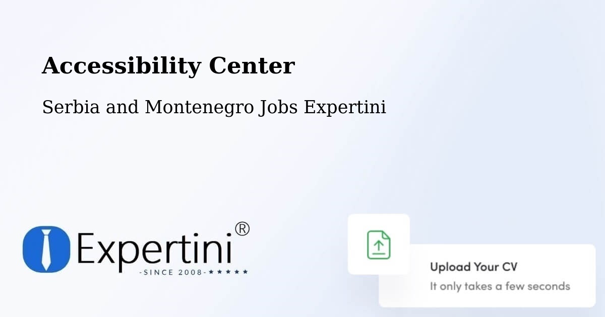 Accessibility Statement – Candiac - Serbia and Montenegro Jobs Expertini